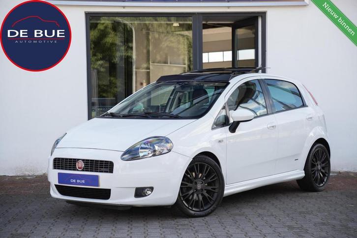 Fiat Grande Punto 1.4-16V Sport 120PK|Panoramadak|Abarth|Cli, Auto's, Fiat, Bedrijf, Te koop, Grande Punto, ABS, Airbags, Airconditioning