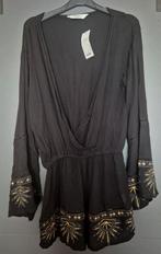 Playsuit Hunkemoller Doutzen mt. L strand zwart boho ibiza, Zwart, Maat 42/44 (L), Nieuw, Ophalen of Verzenden