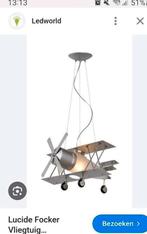 Mooie vliegtuig lamp ZGAN, Ophalen of Verzenden, Zo goed als nieuw, Glas