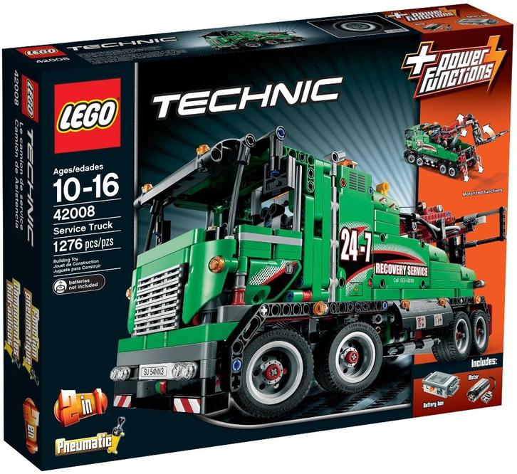 42008 - Technic: Service Truck, Kinderen en Baby's, Speelgoed | Duplo en Lego, Nieuw, Lego, Complete set, Verzenden