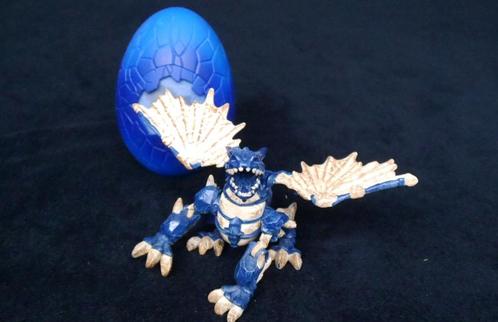 Blauwe draak met draken ei, Kinderen en Baby's, Speelgoed | Overig, Gebruikt, Jongen of Meisje, Ophalen of Verzenden