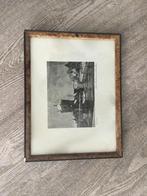 Schilderij Zierikzee 33x23 cm, Antiek en Kunst, Ophalen of Verzenden