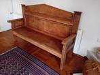 Antieke Spaanse Kerkbank 192cm breed, Antiek en Kunst, Ophalen