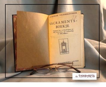 Sacramentsboekje Benedictijnen der Abdij Keizersberg, 1928  beschikbaar voor biedingen