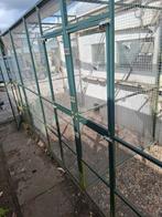Aluminium buitenvoliere, Ophalen, Zo goed als nieuw, Aluminium, Volière