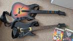 Guitar hero met twee gitaren en microfoon, Muziek, Gebruikt, Ophalen of Verzenden, 3 spelers of meer