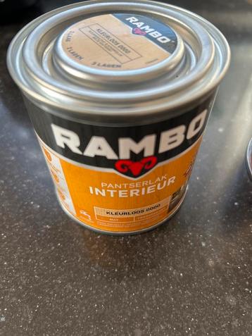 Rambo Pantserlak Kleurloos Interieur beschikbaar voor biedingen
