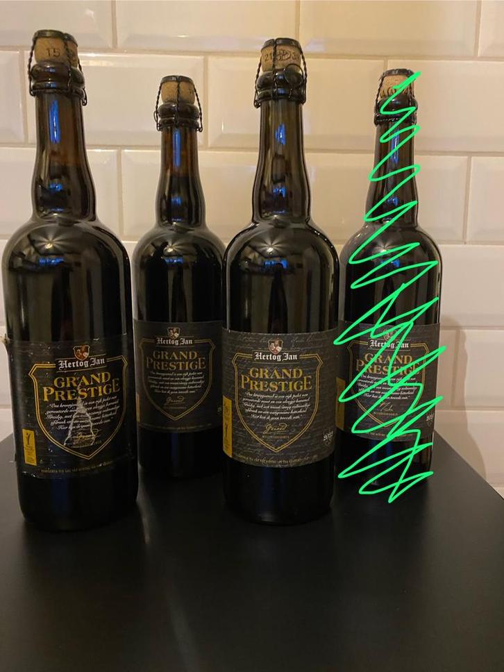 Hertog Jan Grand Prestige verschillende jaargangen, Verzamelen, Biermerken, Nieuw, Flesje(s), Hertog Jan, Ophalen of Verzenden