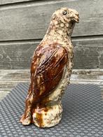 Keramiek tuinbeelden - havik, adelaar, gier en wolf, Tuin en Terras, Ophalen of Verzenden, Zo goed als nieuw, Steen, Dierenbeeld