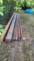 Douglas en hardhouten balken, Doe-het-zelf en Verbouw, Hout en Planken, Ophalen, Nieuw, Balk, Overige houtsoorten