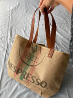 Nespresso juta shopper, Verzenden, Nieuw, Beige