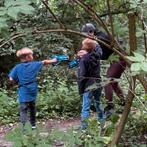 Outdoor lasergame huren - laserguns voor kinderfeestje, Ophalen