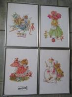 VERA DE MUIS * GEBORDUURD * 4 Stuks ! *, Verzenden, Nieuw, Wanddecoratie