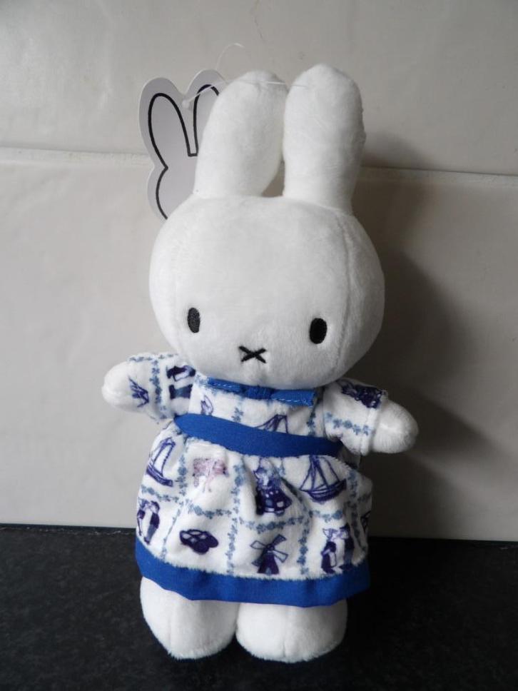 Nieuw met kaartjes Nijntje knuffel Rijksmuseum Delft Blue Dr, Kinderen en Baby's, Speelgoed | Knuffels en Pluche, Nieuw, Konijn