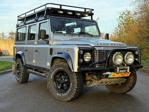Land Rover Defender 2.4 D STW. 110, Auto's, Land Rover, Bedrijf, Te koop, 4x4, ABS, Airconditioning, Alarm, Centrale vergrendeling