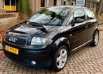 Audi A2 1.4 TDI 2004 Zwart ✅ NWE APK tot 2-12-2026, Voorwielaandrijving, 1005 kg, 4 stoelen, Zwart