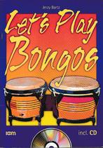 Lets Play Bongos Met Cd ( 1584 ), Muziek en Instrumenten, Bladmuziek, Zo goed als nieuw, Drums of Percussie, Verzenden