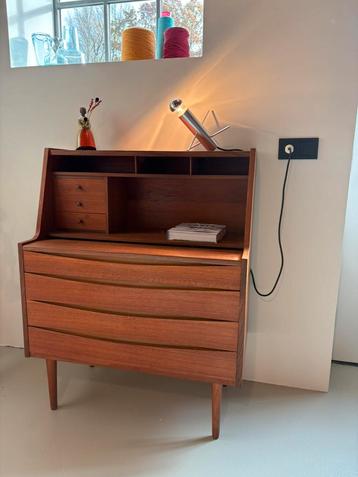 Dyrlund Arne Vodder Secretaire Bureau highboard - Vintage beschikbaar voor biedingen
