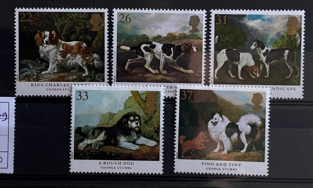 1991 Mi 1305-1309 Dogs, Ophalen of Verzenden, Postfris