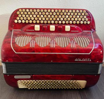 Galanti 120 bas knop accordeon beschikbaar voor biedingen