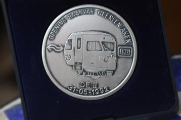 NS penning Opening baanvak Heerlen NS DB 31-05-1992 DE II beschikbaar voor biedingen