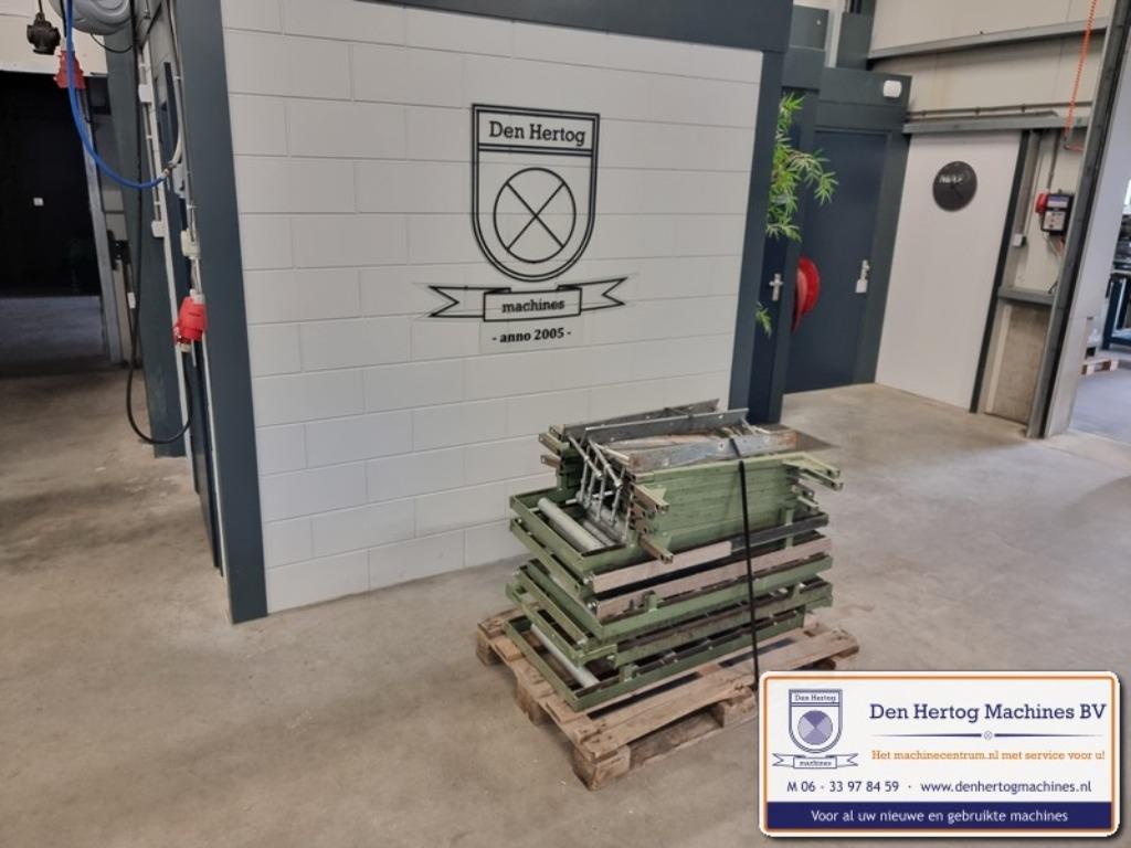 Graule rollenbaan 8m hoogte instelbaar zaagmachine rolbaan, Doe-het-zelf en Verbouw, Gereedschap | Zaagmachines, Ophalen, Gebruikt