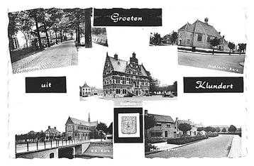 976564 Klundert N Br 1966 Gelopen met postzegel beschikbaar voor biedingen