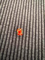 Pandora bedel met emaille hartjes, Ophalen of Verzenden, Zo goed als nieuw, Rood, Zilver