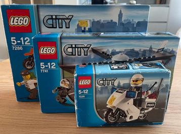 Lego City Politie Sets - 7286, 7741 beschikbaar voor biedingen