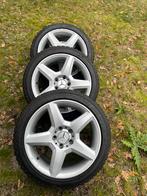 Nette Mercedes 17 inch winterset 5x112, Auto-onderdelen, Banden en Velgen, Ophalen, 17 inch, Winterbanden, 225 mm