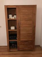 Mooie teakhouten kast, Huis en Inrichting, Kasten | Vitrinekasten, Ophalen, Gebruikt, 100 tot 150 cm, Teakhout