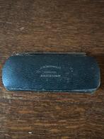 Antieke Knijpbril/ bril met Etui - J.M. Schmidt Amsterdam, Ophalen, Overige materialen