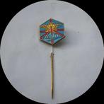 AUSTIN speldje, koper, licht blauw, Verzamelen, Speldjes, Pins en Buttons, Ophalen of Verzenden, Zo goed als nieuw, Transport