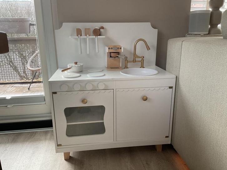 Speelkeuken studio amelie, Kinderen en Baby's, Speelgoed | Speelkeukens, Zo goed als nieuw, Speelkeuken, Hout, Ophalen