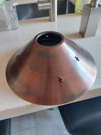 Bronzen Lampenkapje met Franse Lelie - E14 Fitting, Antiek en Kunst, Ophalen of Verzenden