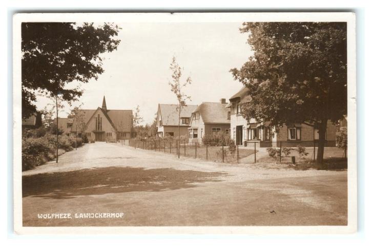 Wolfheze, Lawijckerhof, Verzamelen, Ansichtkaarten | Nederland, Gelopen, Gelderland, 1940 tot 1960, Ophalen of Verzenden