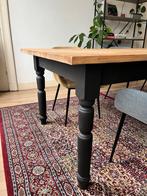 Grote houten tafel  * Van Dijk & Co *  300x110cm  (incl BTW), Antiek en Kunst, Antiek | Meubels | Tafels, Ophalen