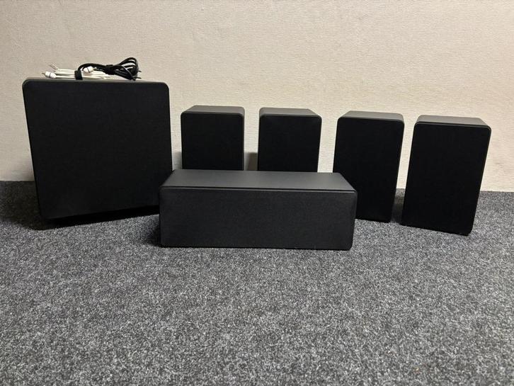 Argon Alto MK2 5.1 luidsprekerset – Zwart, Audio, Tv en Foto, Luidsprekers, Zo goed als nieuw, Front, Rear of Stereo speakers