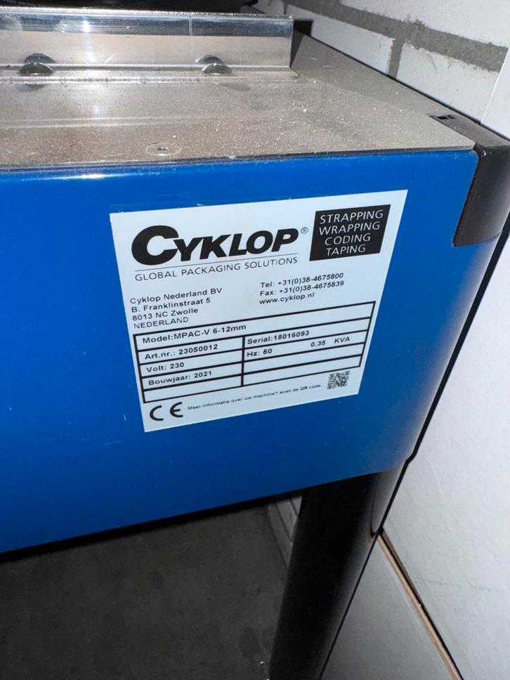 Cyklop omsnoeringsmachine - Zo goed als nieuw!, Doe-het-zelf en Verbouw, Gereedschap | Overige machines, Ophalen