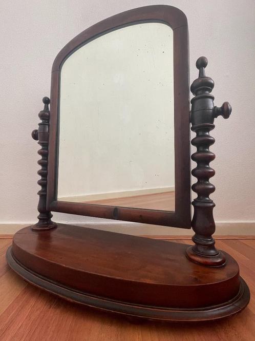 19e eeuwsw Hollandse kapspiegel, Antiek en Kunst, Antiek | Woonaccessoires, Verzenden