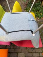 6x Ligne Roset Calin eetkamerstoelen, Ophalen, Metaal, Gebruikt, Overige kleuren