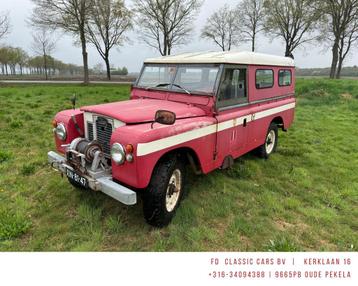 Land Rover 109 BJ1968 Brandweeruitvoering met lier beschikbaar voor biedingen