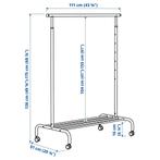 Ikea kledingrek wit, Kleding | Dames, Kledingrekken, Ophalen, Zo goed als nieuw