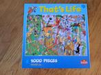 That's Life  1000 st.               44, Ophalen of Verzenden, 500 t/m 1500 stukjes, Zo goed als nieuw, Legpuzzel