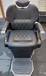 Kappersstoel kunstleer, Ophalen, Gebruikt