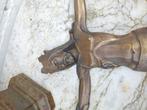 Art deco crucifix, Antiek en Kunst, Ophalen of Verzenden