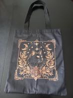 Katten totebag, cat draagtas, wicca, witchy, Verzenden, Nieuw, Zwart