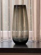 Prachtige grote DutZ vaas 50 x 14 cm kleur smoke, 50 tot 75 cm, Zwart, Nieuw, Ophalen of Verzenden