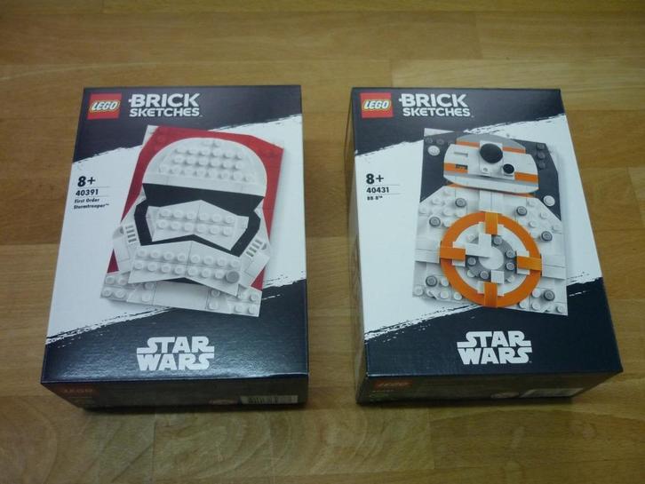 Lego 40391 & 40431 Stormtrooper & BB8 Star Wars. Nieuw!!, Kinderen en Baby's, Speelgoed | Duplo en Lego, Nieuw, Lego, Complete set