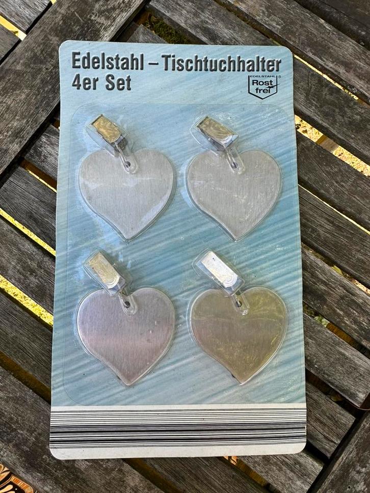 Tafellaken of tafelkleed hangers RVS nieuw, Huis en Inrichting, Woonaccessoires | Overige, Nieuw, Ophalen of Verzenden